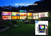 Đèn pha LED công suất cao RGB 16 màu Điều khiển ứng dụng điện thoại có thể thay đổi cho khu vườn ngoài trời